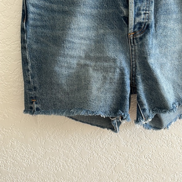Denim Forum Aritzia The Yoko Mid Thigh Shorts - Picture 6 of 10